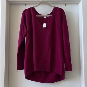 XL Burgundy Gap Sweater